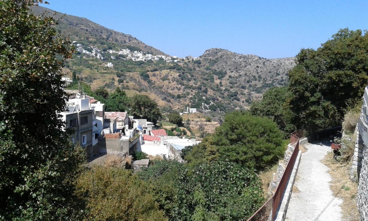Traditional Family House, Ground Floor With Yard Κόρωνος Εξωτερικό φωτογραφία